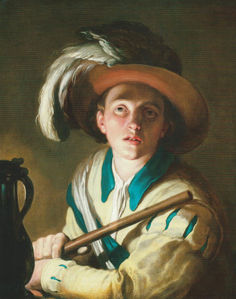 Abraham Bloemaert, ‘De fluitspeler’ (1621). Olieverf op doek, 69 x 57.9 cm, Centraal Museum Utrecht.