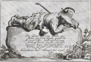 Cornelis Bloemaert, ‘Slapende herder’ (ca. 1625)