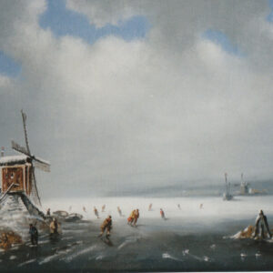 120. Romantisch wintertje met molen