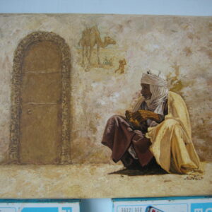 150. Egypte, man bij poort
